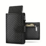 Men's Slim RFID Wallet with Coin Pocket & Card Slots