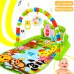 Foldable Baby Play Gym with Lights and Toys