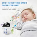 Electric Baby Nasal Aspirator with Night Light & Music