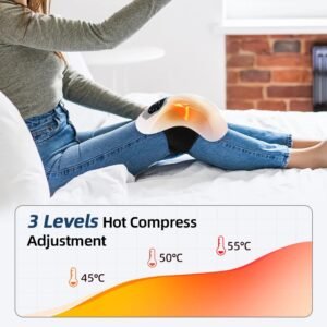 Smart Heated Knee Massager with Vibration
