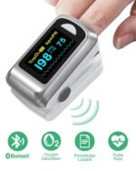 HealthTree Finger Pulse Oximeter with Bluetooth App