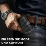 Men's Slim RFID Wallet with Coin Pocket & Card Slots