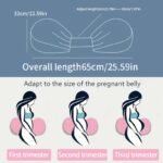 U-Shaped Maternity Pillow for Full Body Support