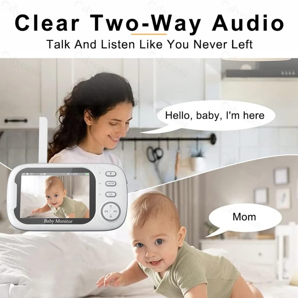 Wireless Video Baby Monitor with Night Vision