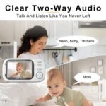 Wireless Video Baby Monitor with Night Vision