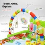 Foldable Baby Play Gym with Lights and Toys