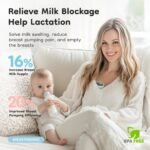 Hands Free Wearable Breast Pump with Quiet Operation