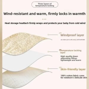 Soft Cotton Baby Swaddle Blanket with Bunny Ears