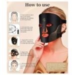 LED Red Light Therapy Face Mask with Remote Control