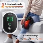 Electric Heated Knee Massager with Hot Compress