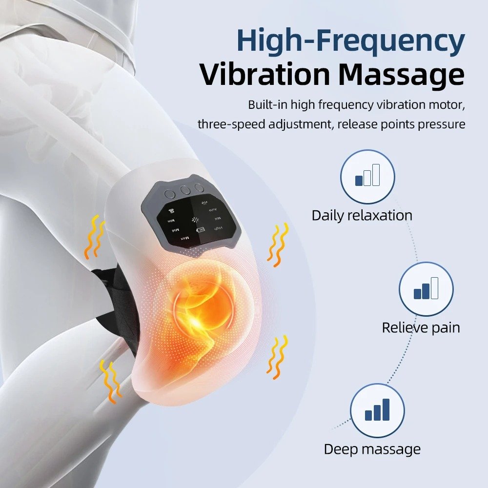 Smart Heated Knee Massager with Vibration Smart Heated Knee Massager with Vibration