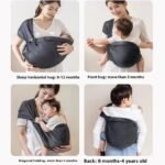 Portable Baby Sling Carrier for Newborns