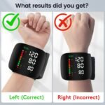 Digital Wrist Blood Pressure Monitor with Heart Rate
