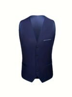 Men's Slim Fit Tuxedo Suit for Weddings & Formal Events
