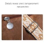 Spacious Women's Multi-Pocket Leather Crossbody Bag
