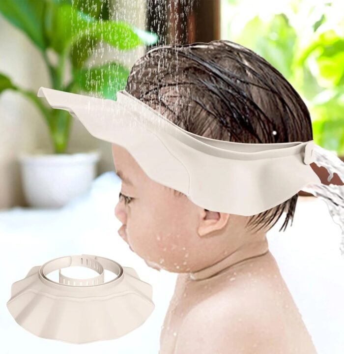 Adjustable Baby Shower Cap Hair Wash Shield