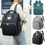 Large Capacity Baby Changing Backpack with Mat