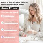 Hands Free Wearable Breast Pump with Quiet Operation