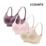 Seamless Maternity Nursing Bra Wireless Support