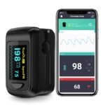 HealthTree Finger Pulse Oximeter with Bluetooth App