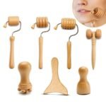 Wood Therapy Facial Massage Tool for Gua Sha & Lifting