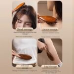 Wood Therapy Scalp & Body Massage Comb for Relaxation