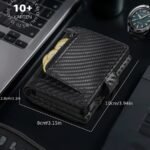 Men's Slim RFID Wallet with Coin Pocket & Card Slots