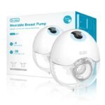 Hands-Free Wearable Electric Breast Pump with LED Display