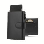 Men's Slim RFID Wallet with Coin Pocket & Card Slots