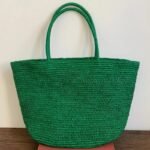 Large Handwoven Rattan Tote Bag for Women