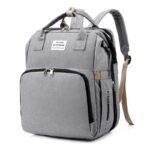 Large Capacity Baby Changing Backpack with Mat