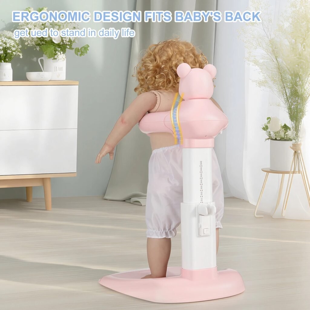 Adjustable Baby Bath Support Stand with Non-Slip Base