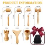 Wood Therapy Facial Massage Tool for Gua Sha & Lifting
