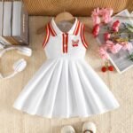 Baby Girls Sleeveless Polo Dress