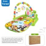 Foldable Baby Play Gym with Lights and Toys