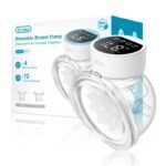 Hands Free Wearable Breast Pump with Quiet Operation