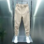 Men's Stretch Golf Trousers Slim Straight Fit