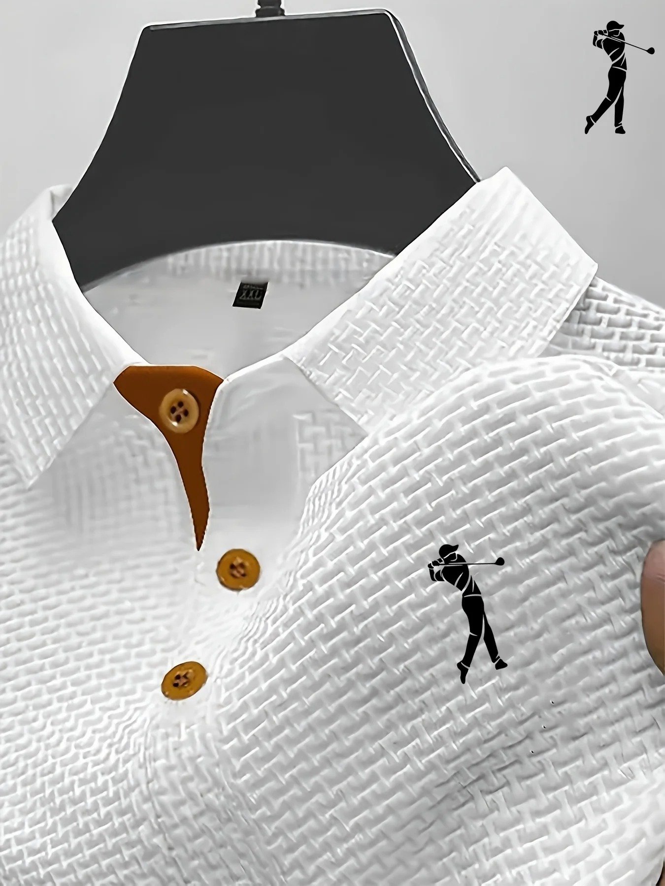 Men's Summer Short Sleeve Polo Shirt Casual Top Men's Summer Short Sleeve Polo Shirt Casual Top