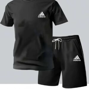 Men's Quick-Dry Sports T-Shirt and Shorts Set