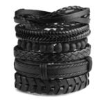 Men's Viking Gothic Multilayer Leather Bracelet