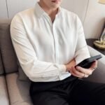 Men's Luxury Slim Fit Long Sleeve Shirt