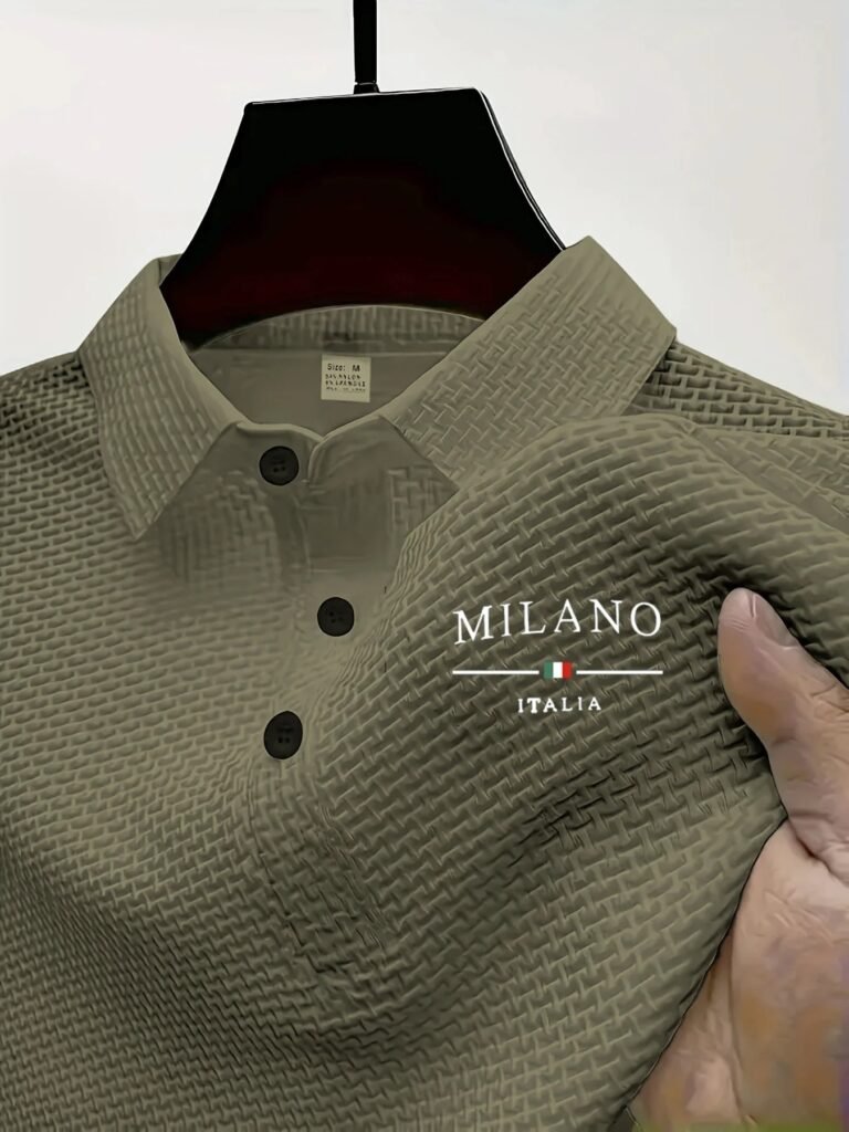 Men's Summer Short Sleeve Polo Shirt Casual Top