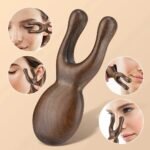 Wooden Nose Gua Sha Facial Massage Tool