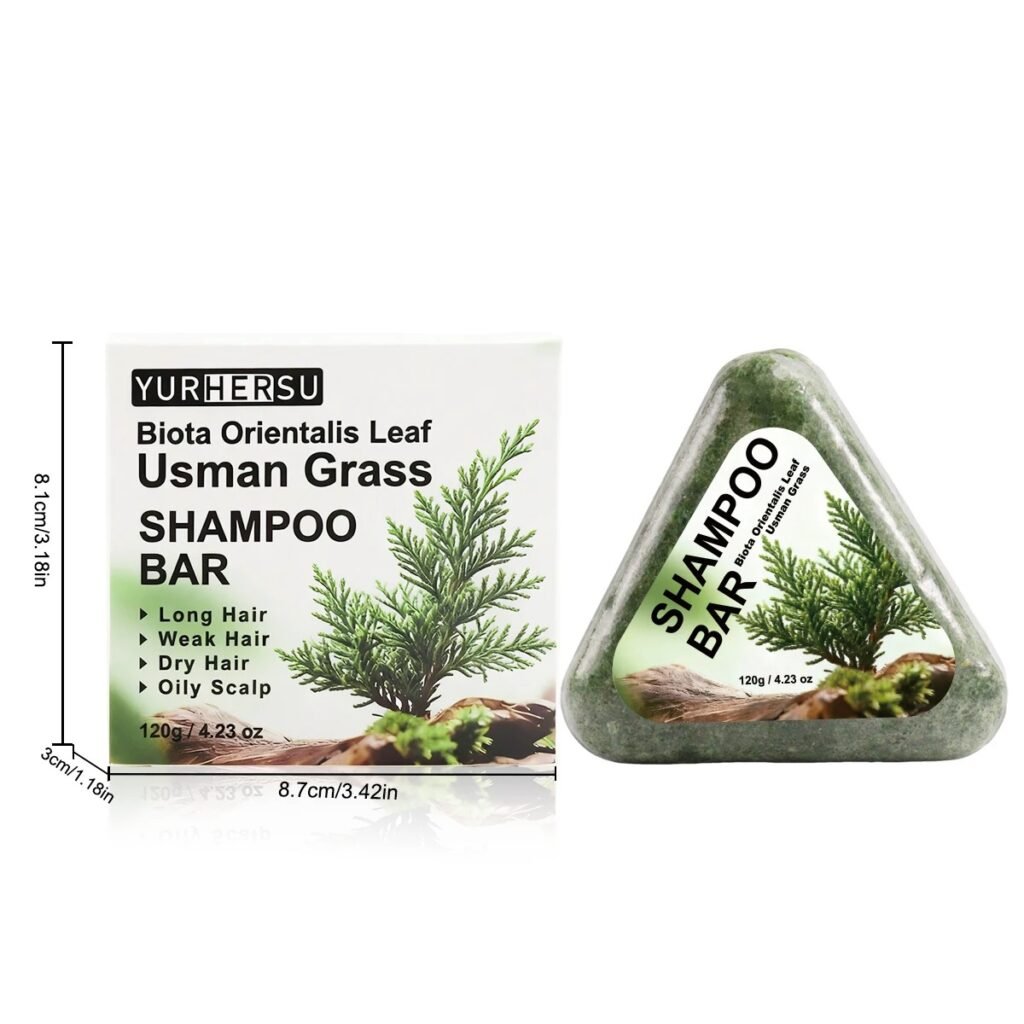 Natural Hair Growth Shampoo Bar for Oily Hair