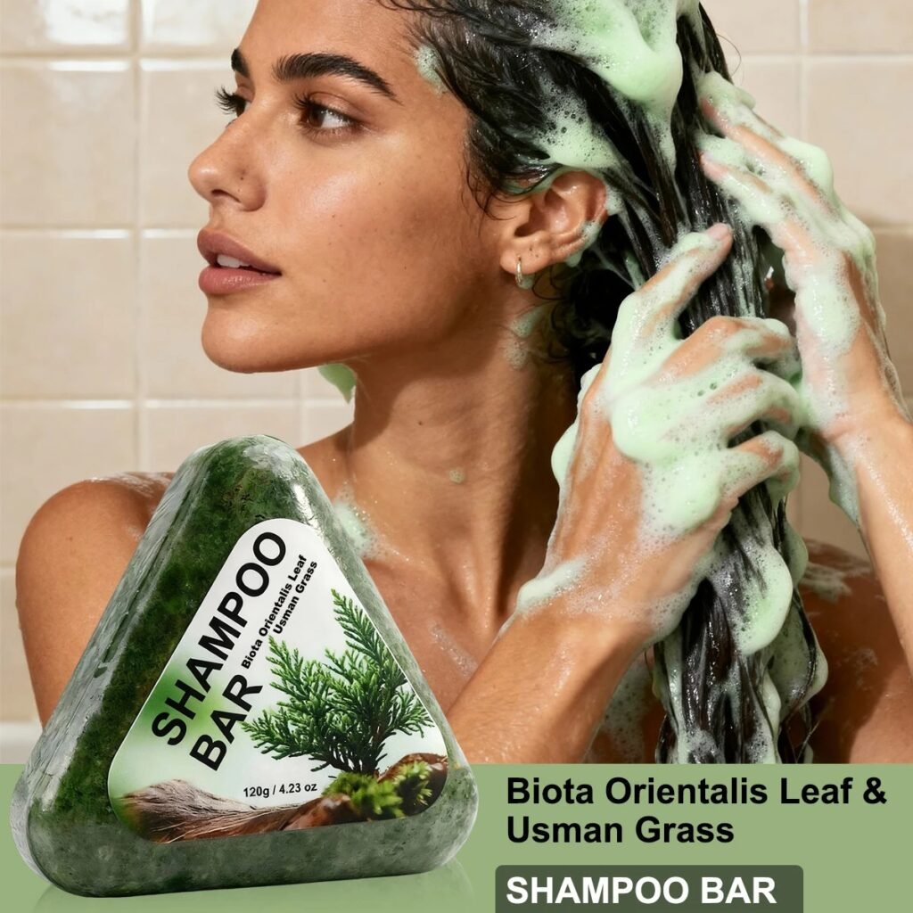 Natural Hair Growth Shampoo Bar for Oily Hair