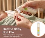 Electric Baby Nail Trimmer with LED Light