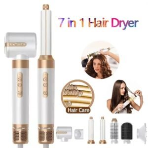 Seven-in-One Ionic Hair Dryer and Styling Set