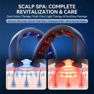 LED Head Massager with Red Light and Near Infrared