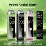Portable Rechargeable Breathalyser for Alcohol Testing