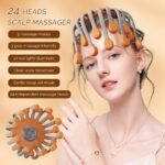 24 Head Electric Scalp Massager with Bluetooth Music